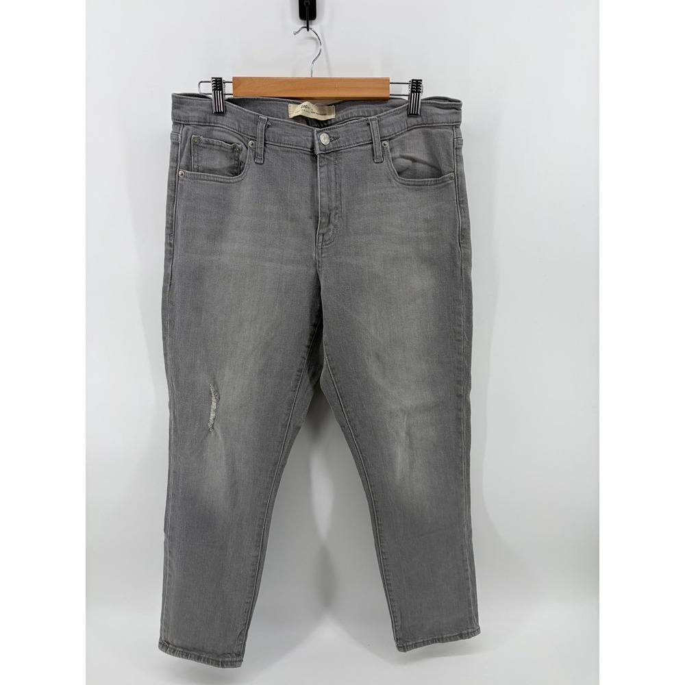 GAP, "Best Girlfriend" Jeans, Gap For Good, Ash Gray, Women's Size 31, Pre-Owned